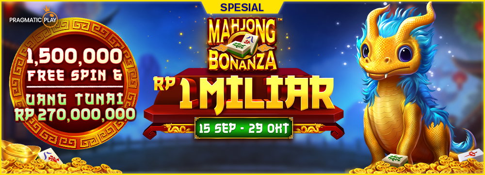 Mahjong Bonanza 1 Miliar Rewards